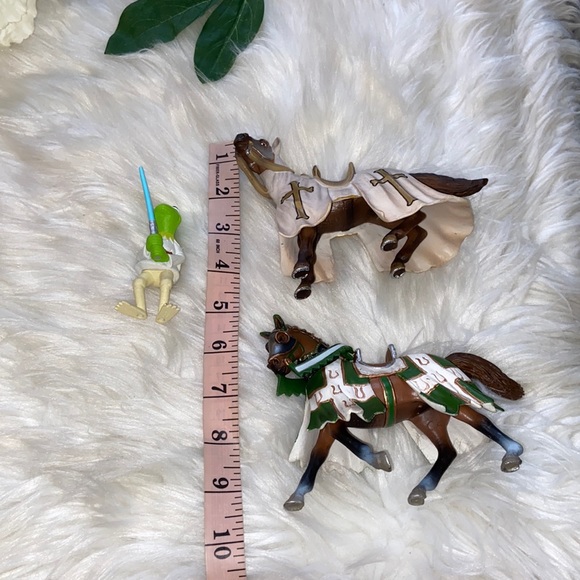 Schleich Germany Knight Horses & Star Wars Disney Muppets 2008 Kermit The Frog - Picture 17 of 17